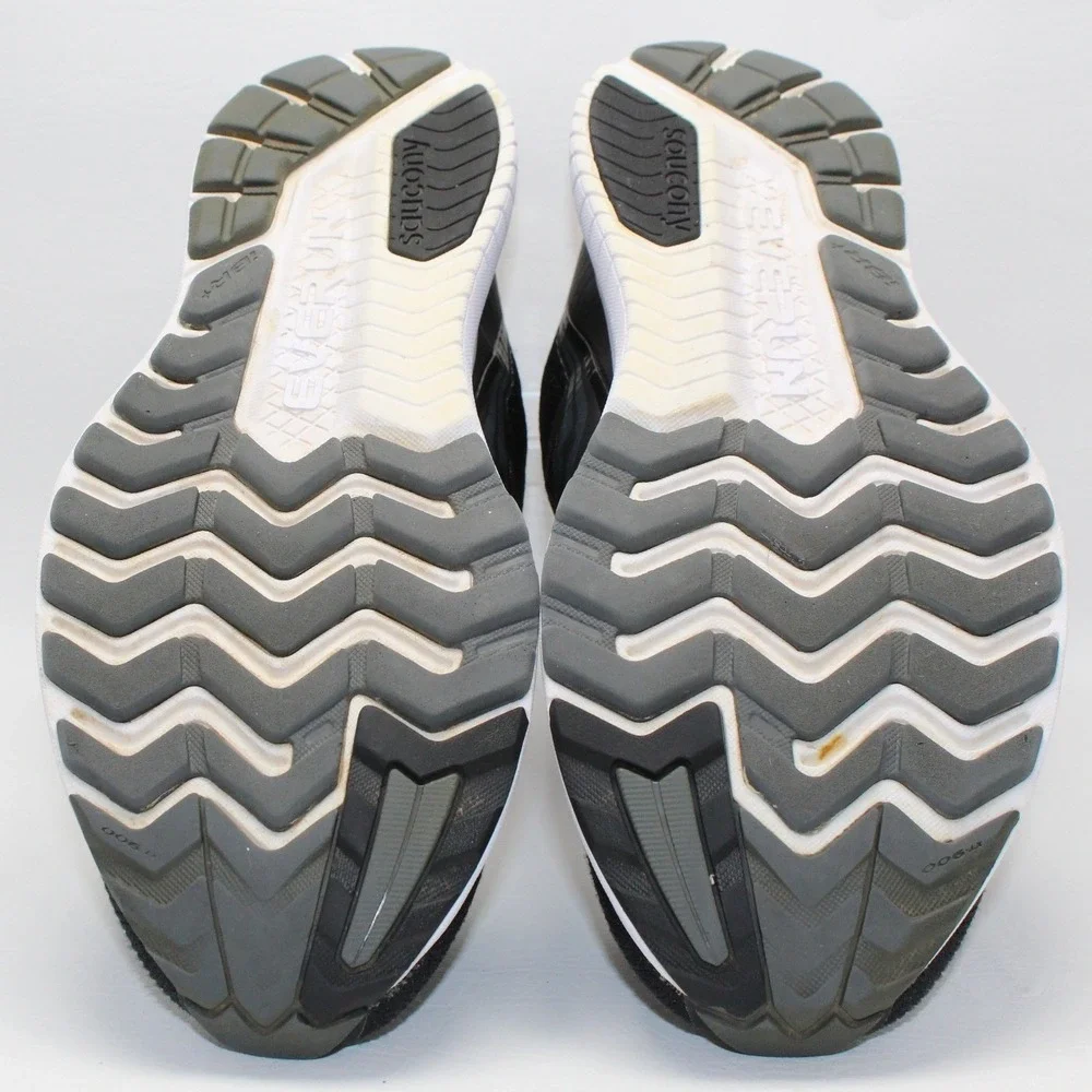 Saucony‎ Ride ISO Mens Running Shoes Black White S20444-2 Size 11.5